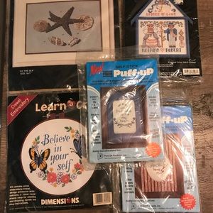 Lot of Cross Stitch Kits